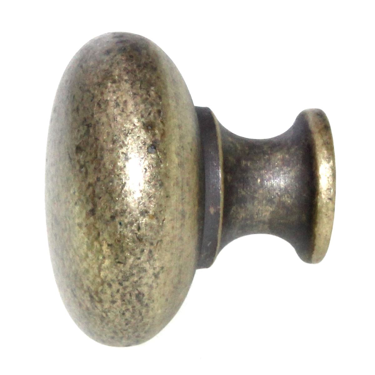 25 Pack Style Selections Gate House Antique Brass Designer 1 1/4" Cabinet Knob 0226705