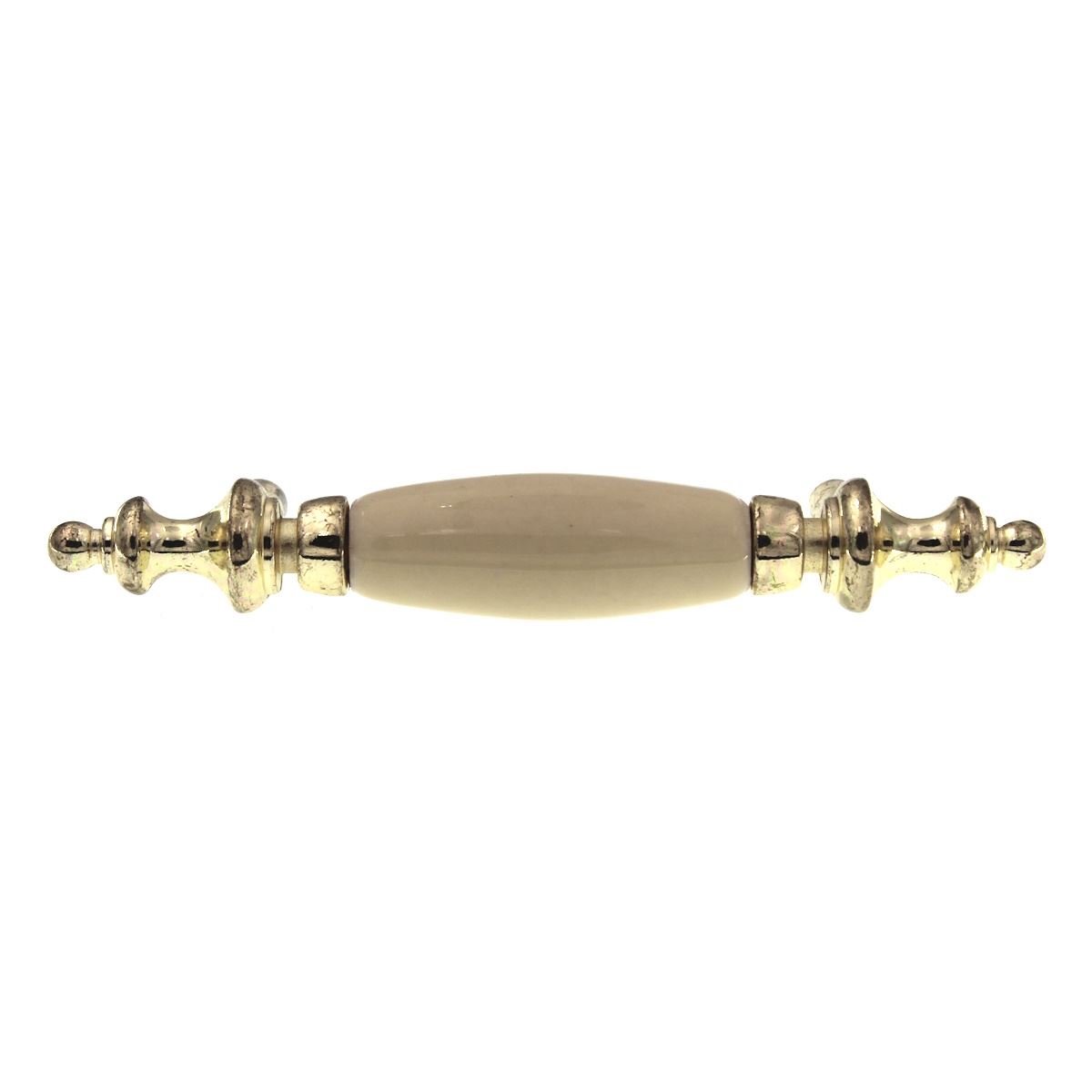 AP Polished Brass Cabinet Bar Pull Light Almond Center 3" Ctr 1121-PBA