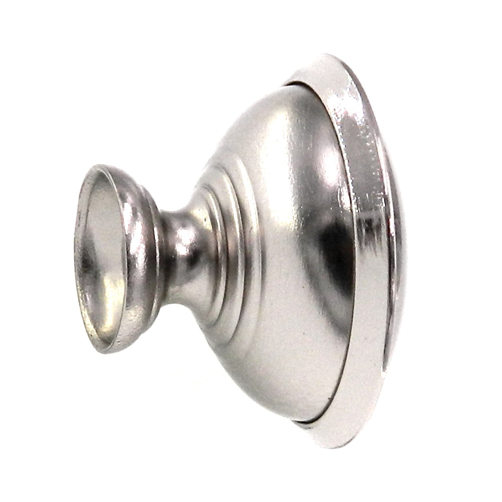 Amerock Allison 14404SCH Brushed Satin Chrome 1 3/16" Round Cabinet Knob Pull