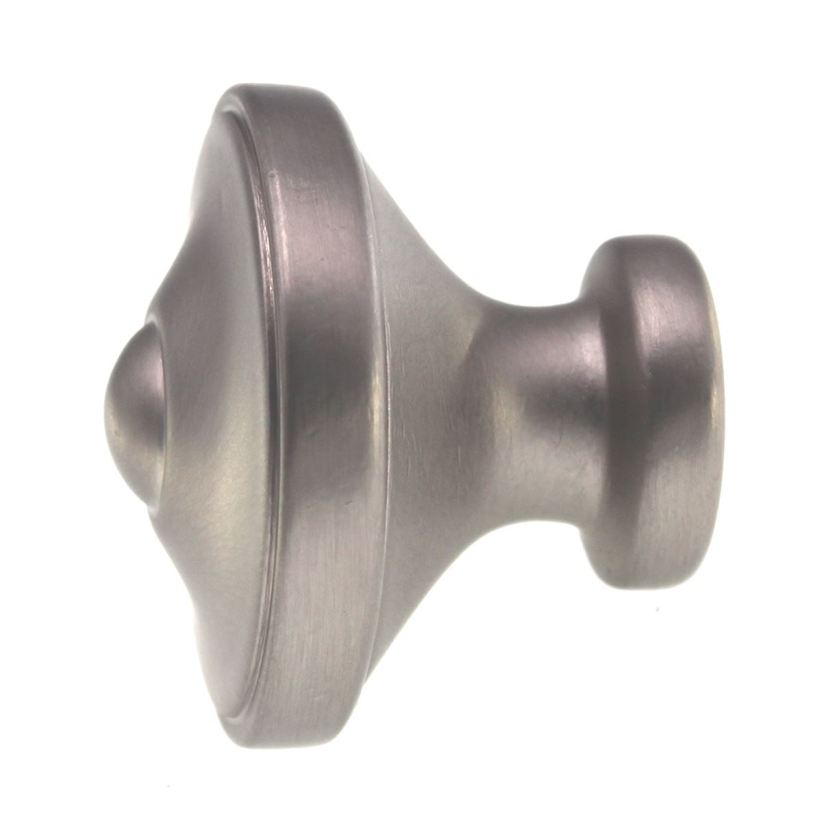 Schaub And Company Charlevoix 1 1/4" Button Cabinet Knob Satin Nickel 151-15