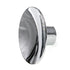 Merit Solid Brass 2" Bright Chrome Round Cabinet Knob Pull 1544