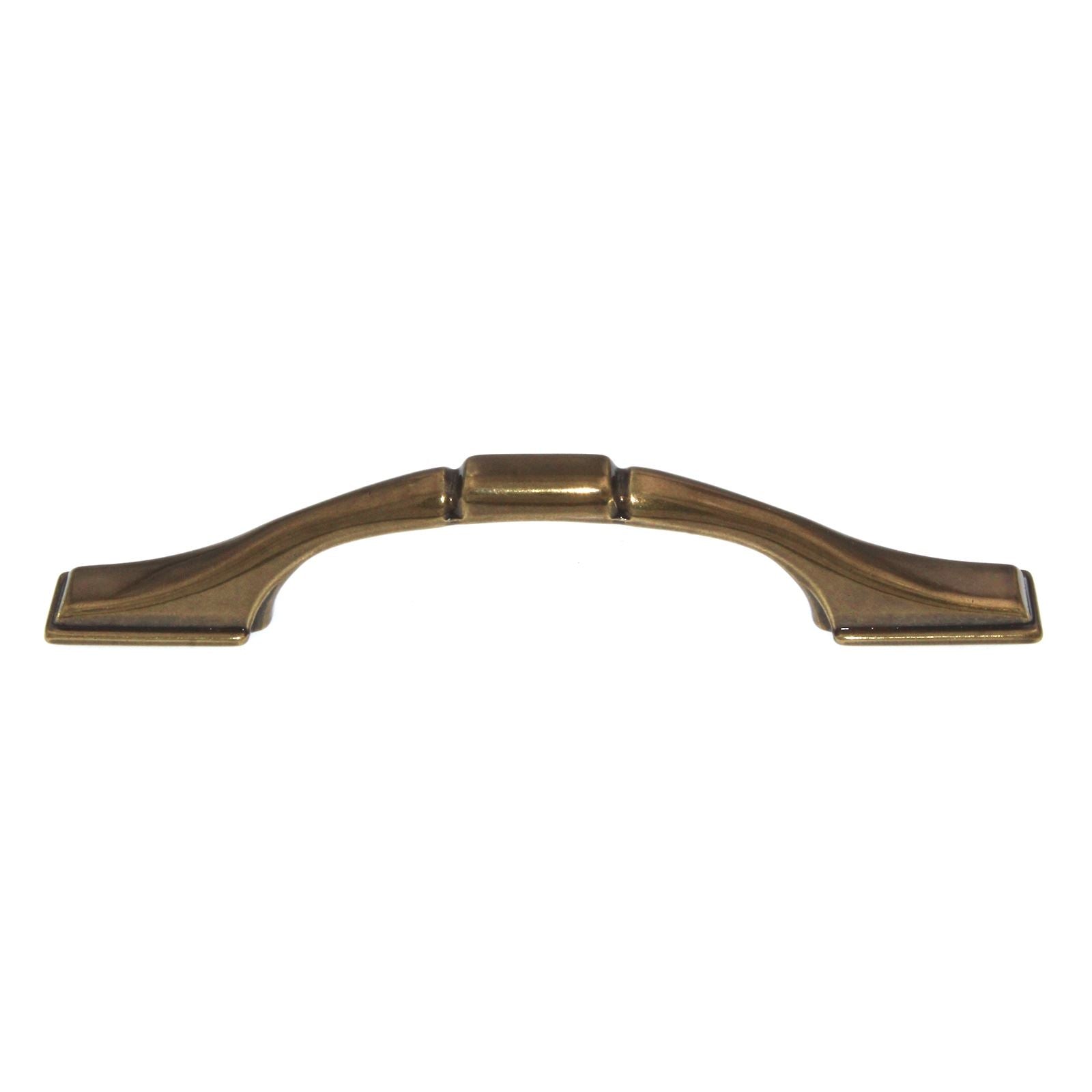 Amerock Allison Light Brass Footed 3" Arch Cabinet Handle Pull 172LB