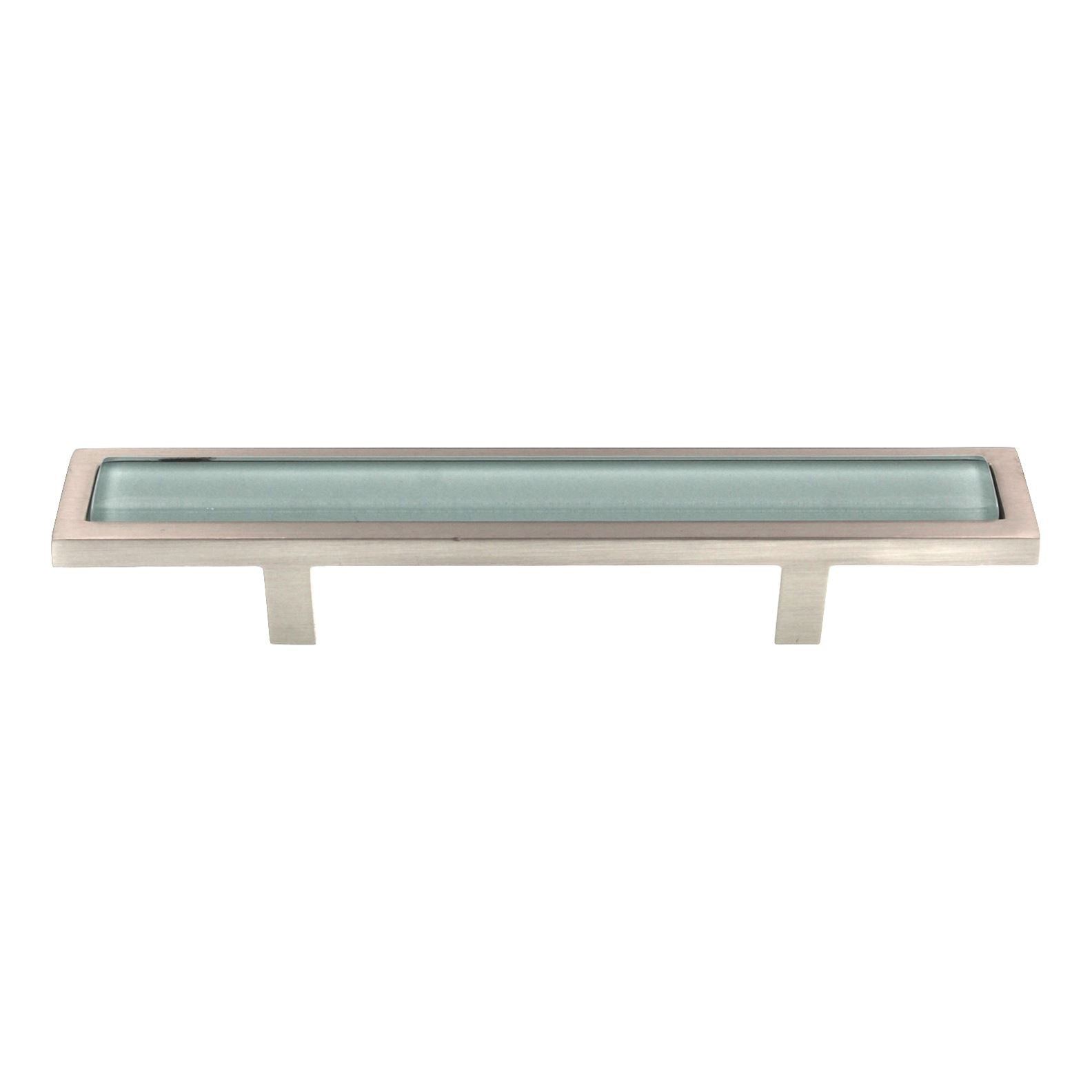 Atlas Homewares Spa Cabinet Bar Pull 3" Ctr Green Brushed Nickel 231-GRBRN