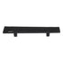 Atlas Homewares Modernist Right Cabinet Bar Pull 3" Ctr Matte Black 253R-BL