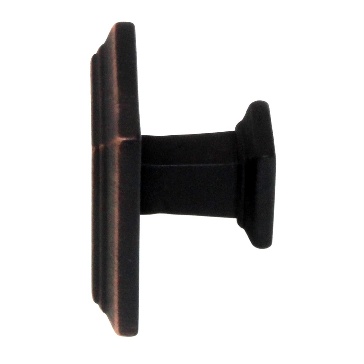 Atlas Homewares Sutton Place 1 1/4" Square Cabinet Knob Venetian Bronze 289-VB