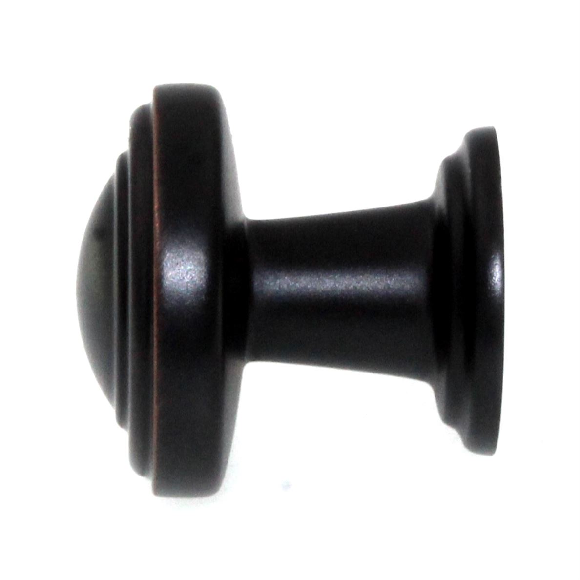 Atlas Homewares Bronte 1 1/8" Round Button Cabinet Knob Venetian Bronze 313-VB