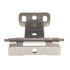 Hafele 3/4" Full Inset Wrap Hinge Matt Nickel Minaret Tip 351.86.600