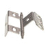 Hafele 3/4" Full Inset Wrap Hinge Matt Nickel Minaret Tip 351.86.600