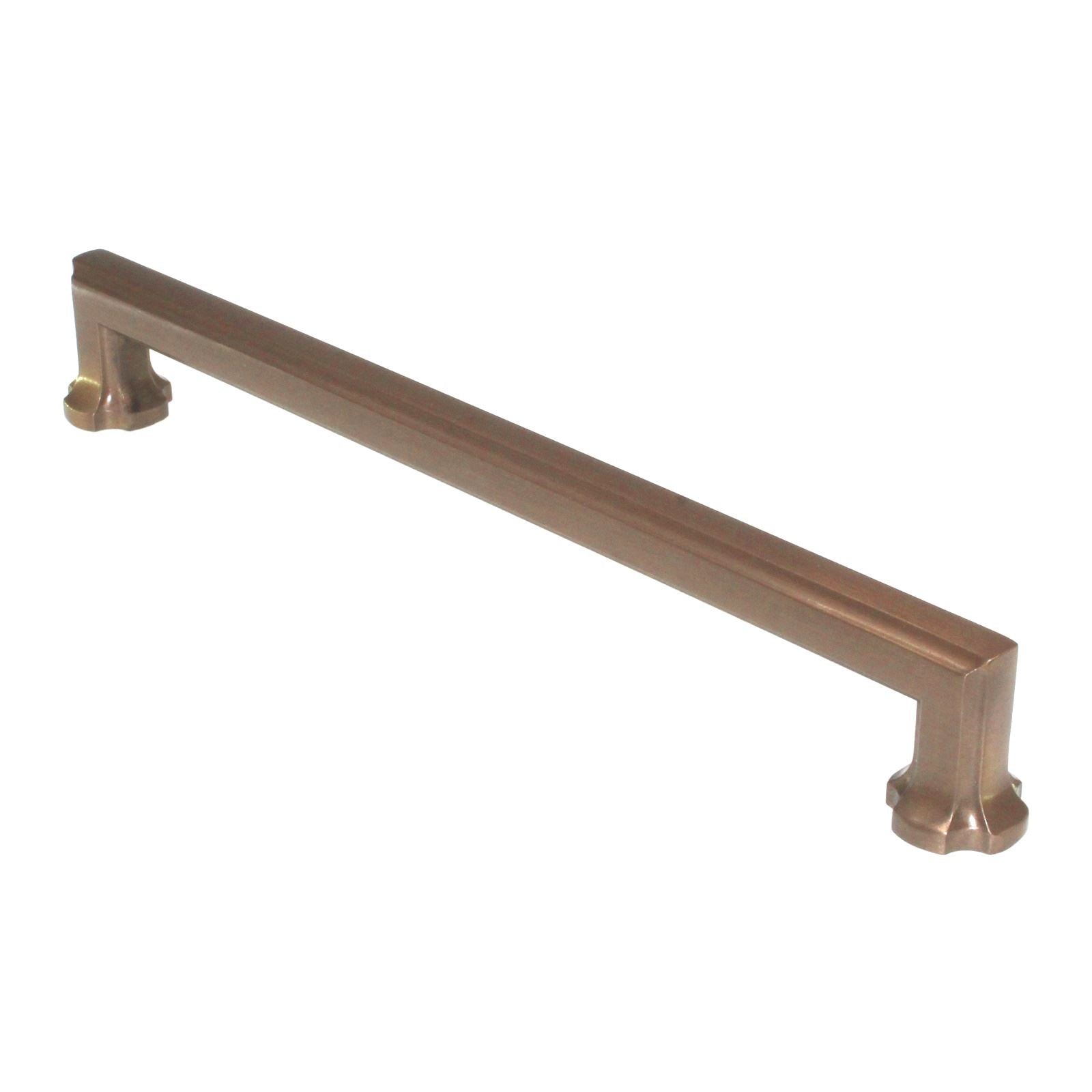 Schaub And Company Empire Cabinet Arch Pull 8" Ctr Brushed Bronze 879-BBZ