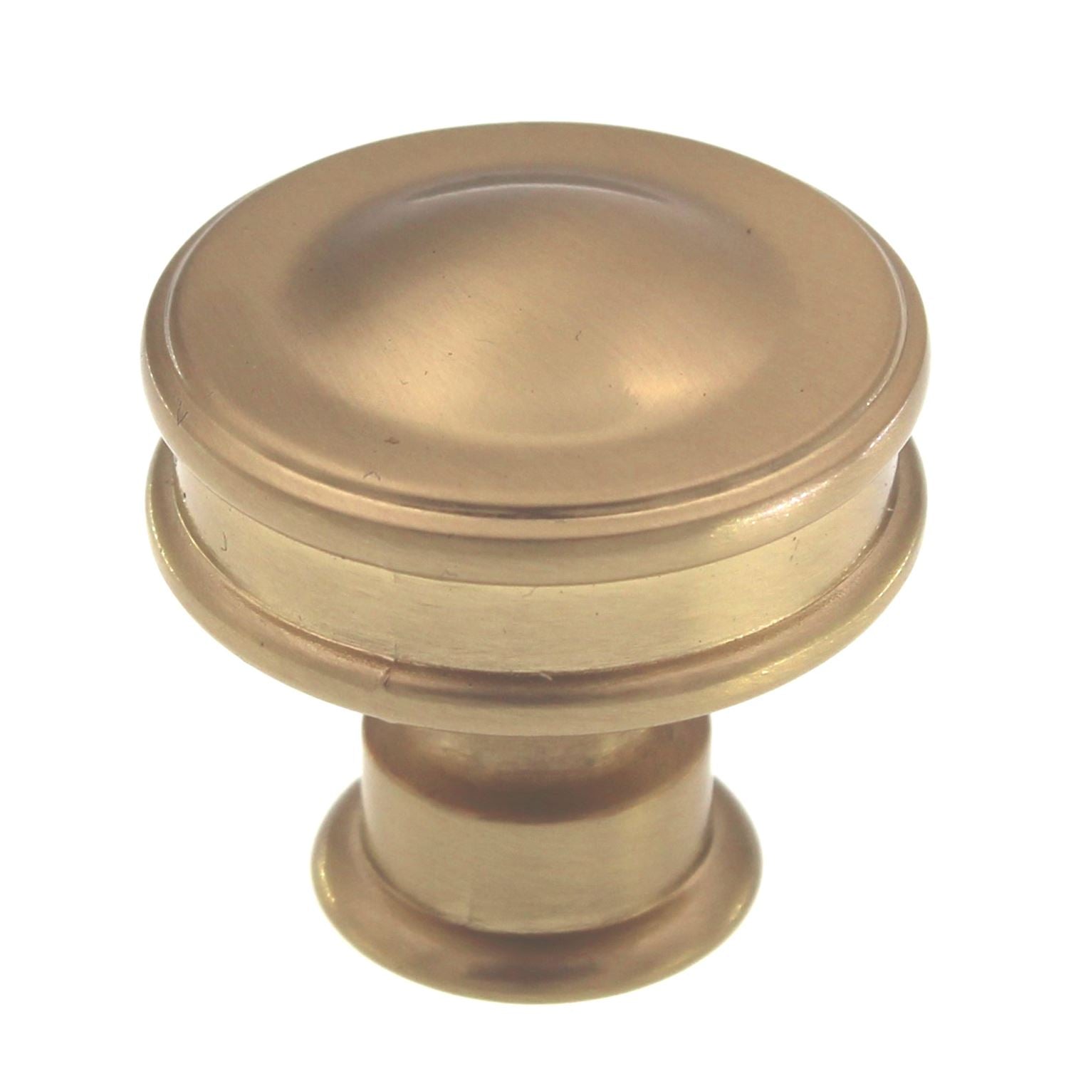 Atlas Homewares Oskar 1 1/4" Round Cabinet Knob Warm Brass A100-WB