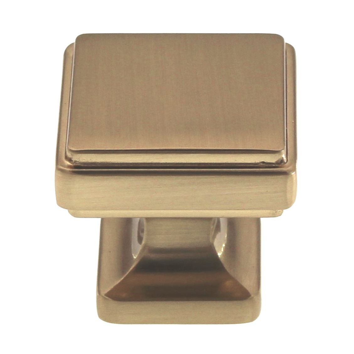 Atlas Homewares Kate 1 1/4" Square Cabinet Knob Warm Brass A201-WB