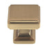 Atlas Homewares Kate 1 1/4" Square Cabinet Knob Warm Brass A201-WB