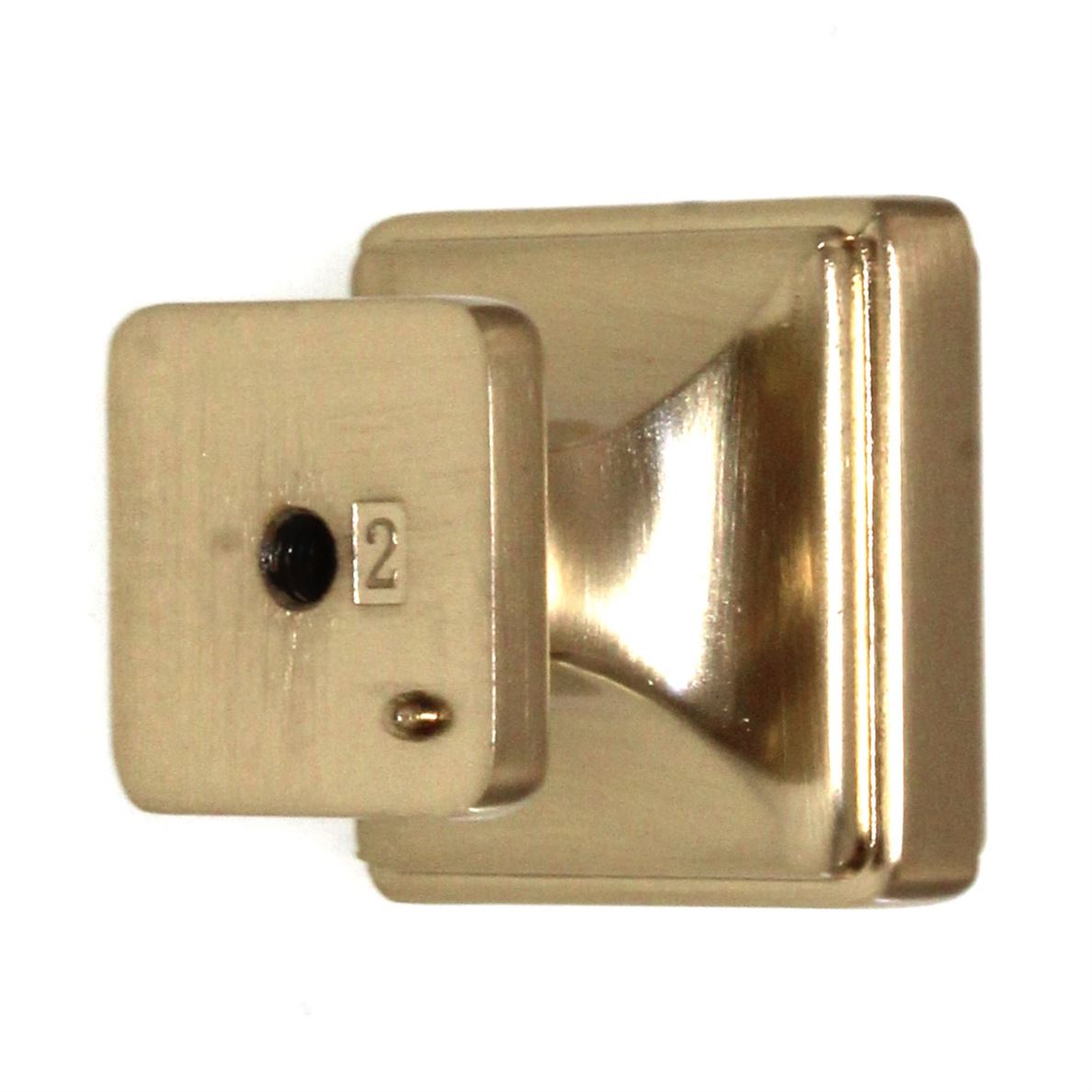 Atlas Homewares Kate 1 1/4" Square Cabinet Knob Warm Brass A201-WB