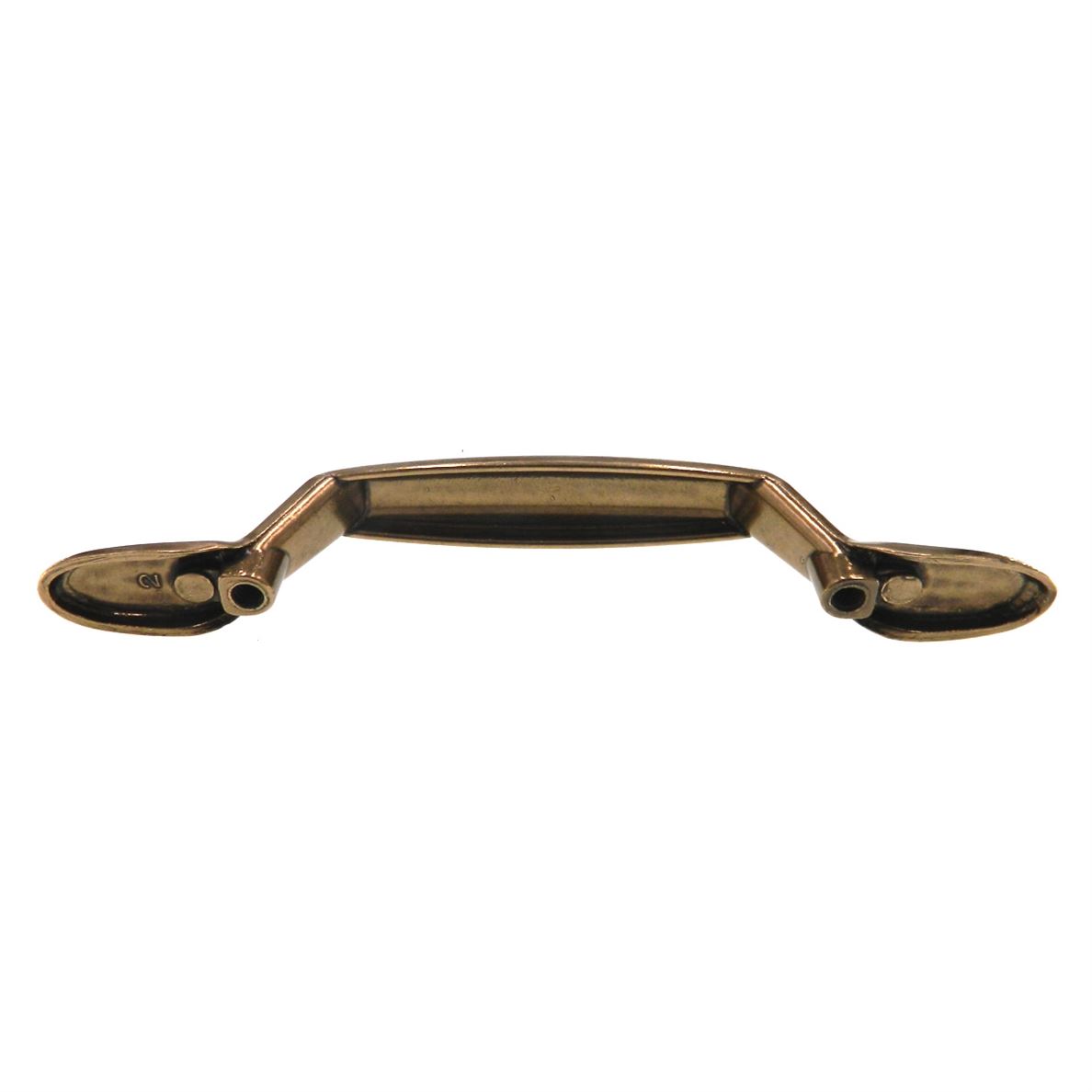 Amerock Allison Light Brass 3" Ctr. Footed Cabinet Arch Pull Handle BP1904-LB