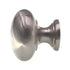 Amerock Brass Classics Satin Nickel 1 1/4" Solid Brass Cabinet Knob BP1950G10