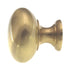 Amerock Brass Classics Brushed Brass 1 1/4" Hollow Cabinet Knob BP1950H-BRB