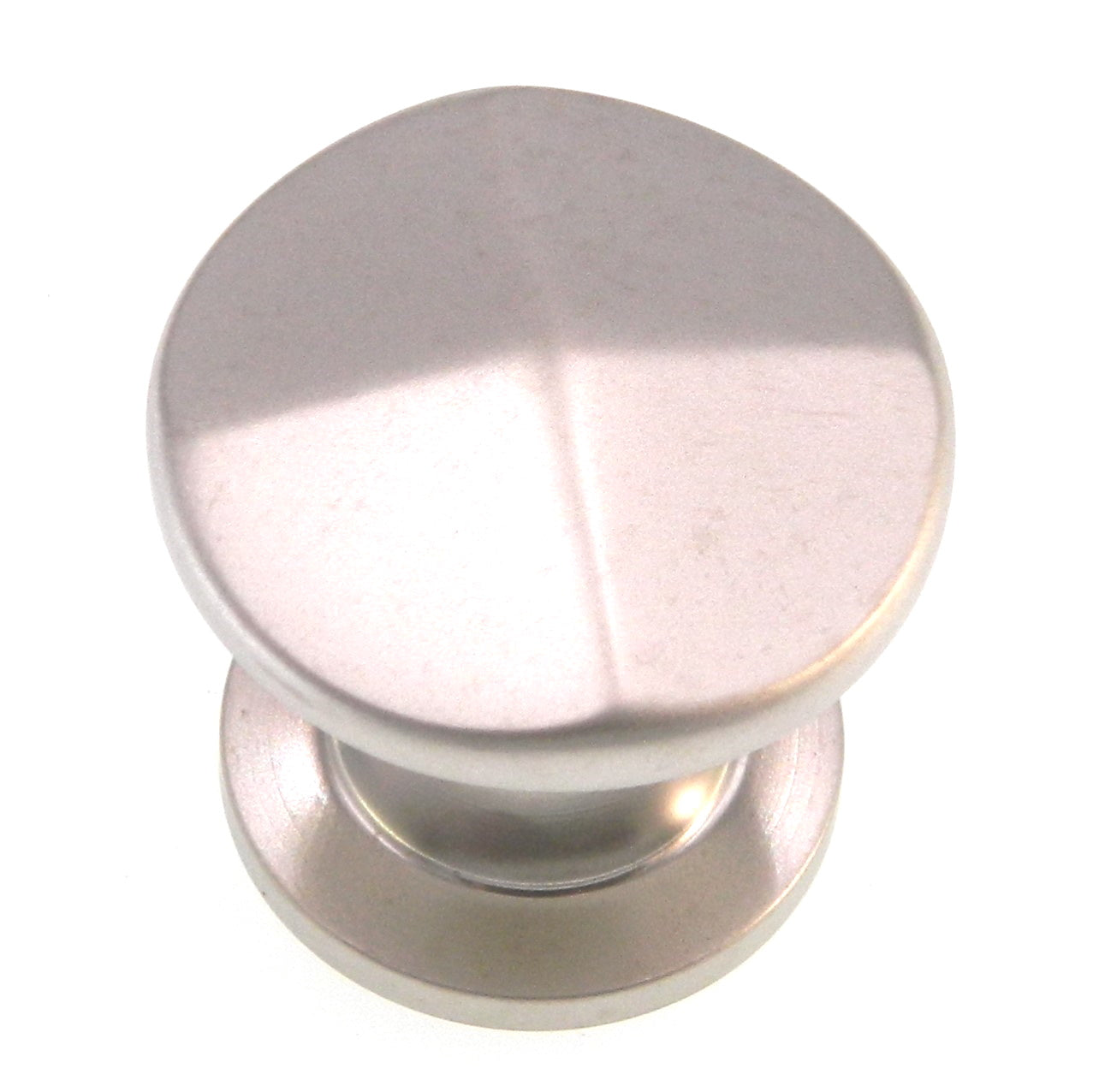 Amerock Vasari Satin Nickel 1 1/4 inch Round Cabinet Knob BP24003SN