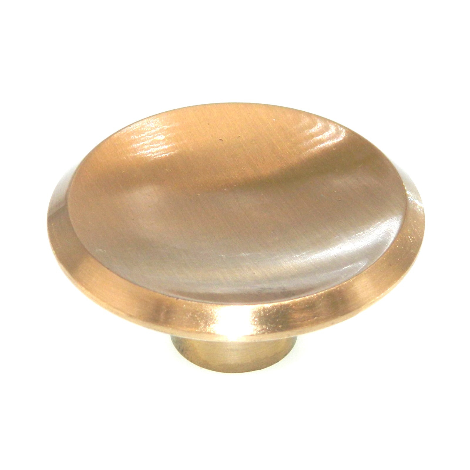 Vintage Amerock Mid-Century Modern Dull Bronze 2" Round Cabinet Knob BP554-10