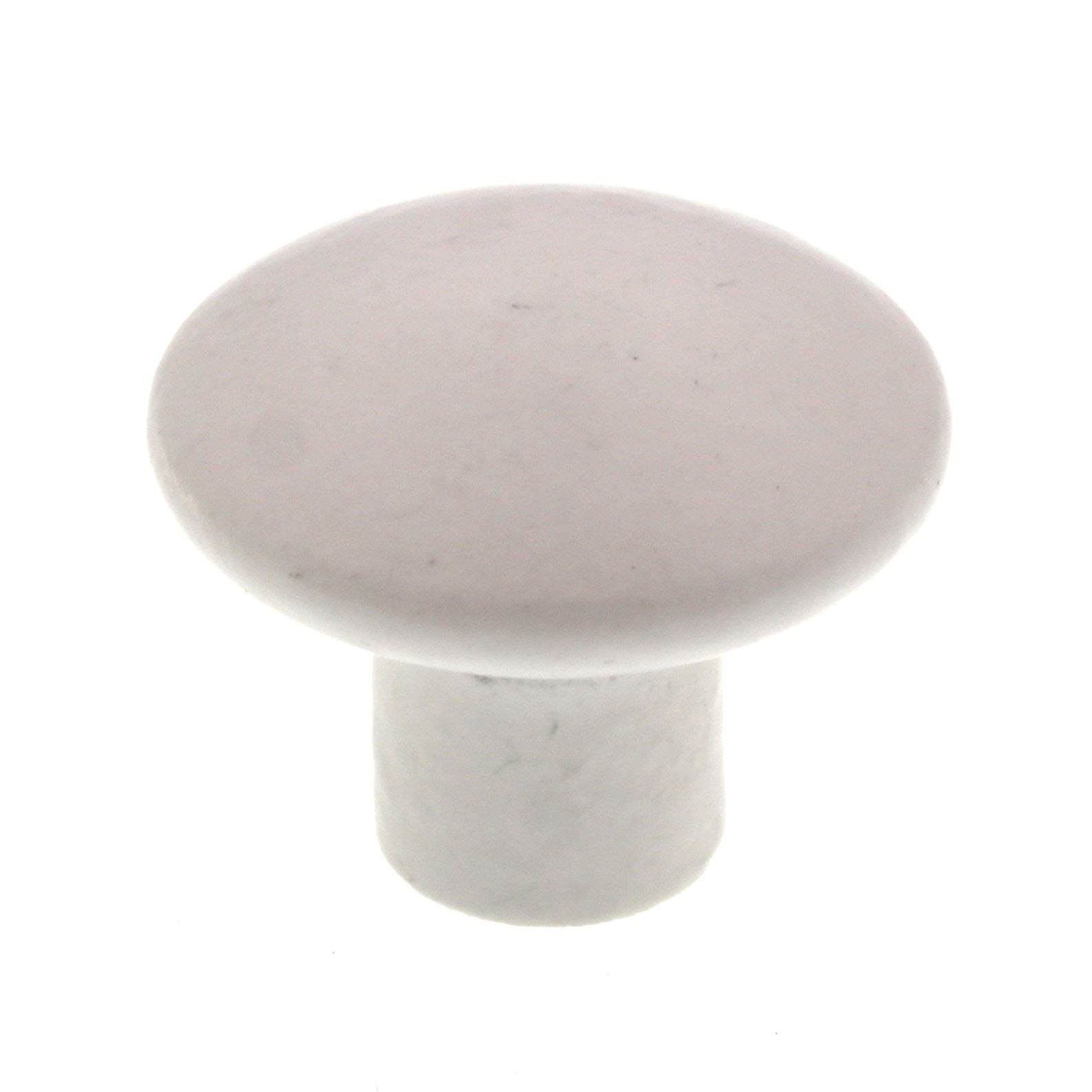 Amerock Ceramics White 1 3/8" Round Cabinet Knob Pull BP72002-WH