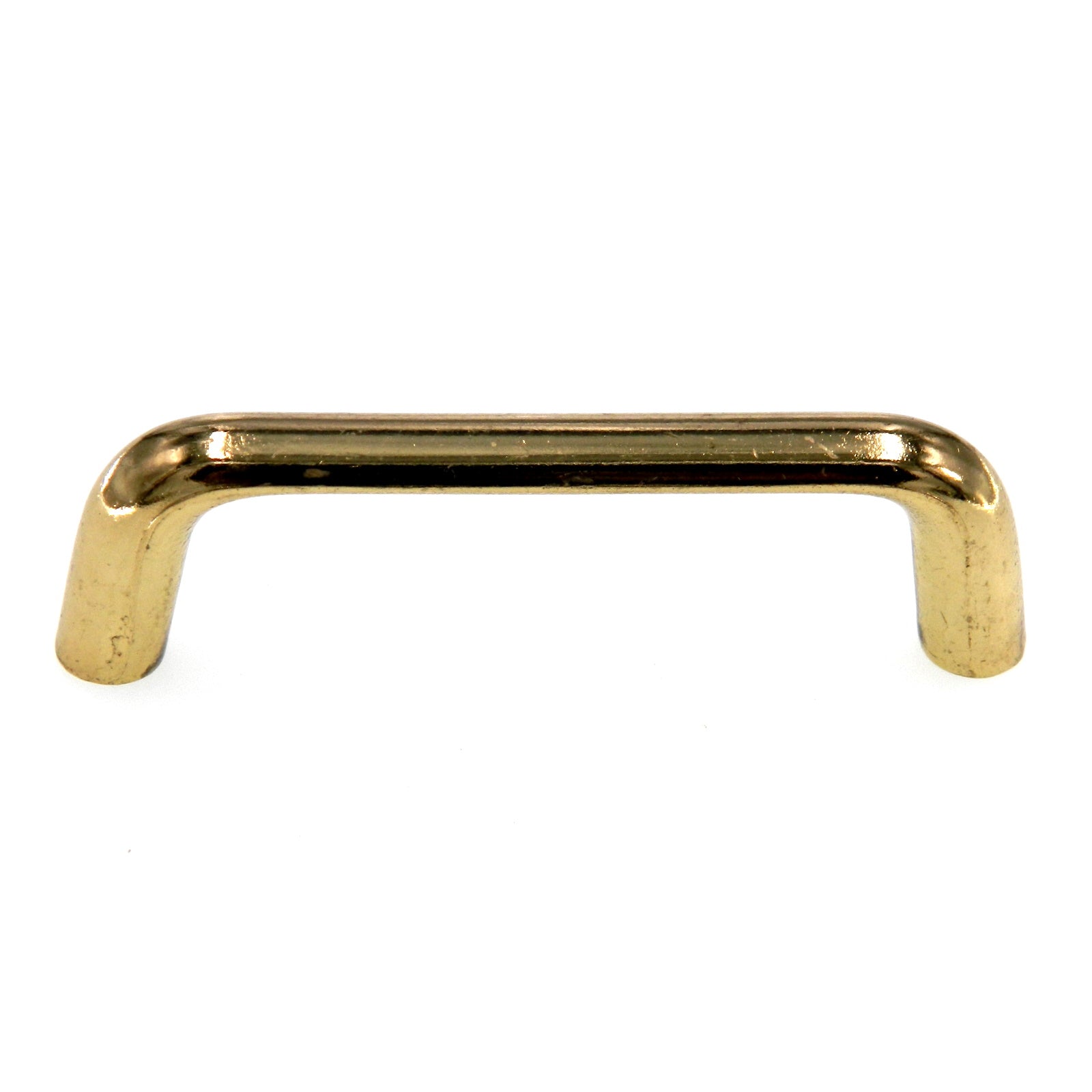 Amerock Contempory 3-1/2" CTC Polished Brass Cabinet Arch Pull Handle BP76206-3