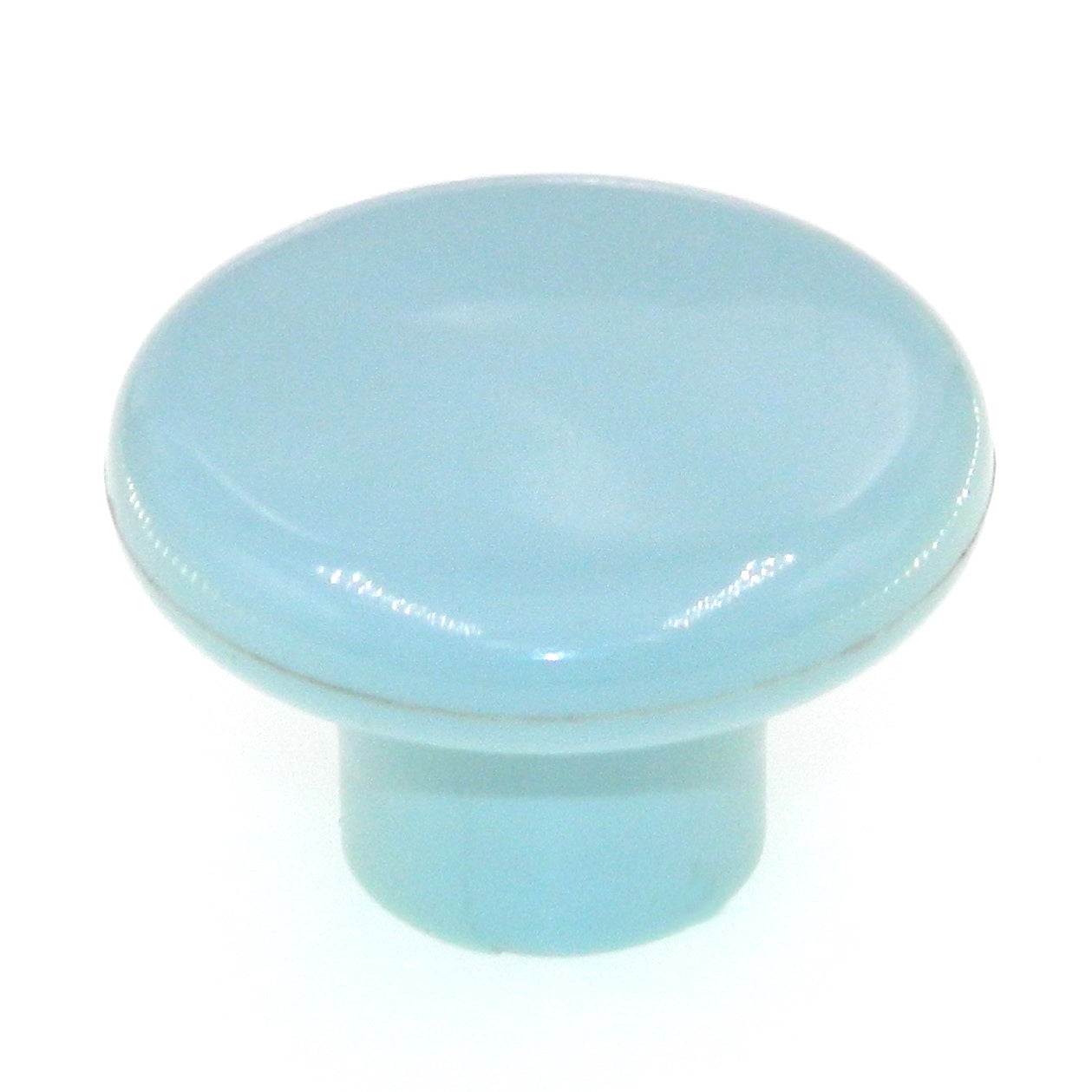 Amerock Plastics Blue 1 1/4" Round Cabinet Knob Pull BP802-PB