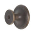 Solid Brass 1 1/2" Classic Brass Hutter Cabinet Knob 1165