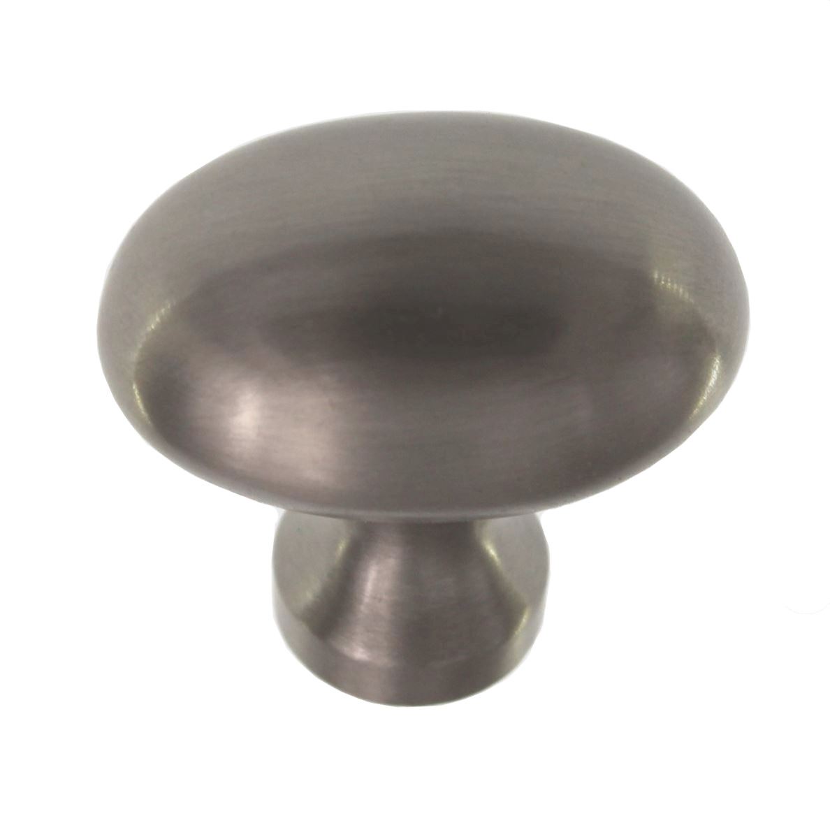 Solid Brass 1 7/32" Classic Brass Hutter Cabinet Knob 1196