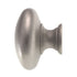 Solid Brass 1 1/2" Classic Brass Hutter Cabinet Knob Weathered Nickel 1233WN