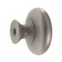 Solid Brass 1 1/2" Classic Brass Hutter Cabinet Knob Weathered Nickel 1233WN