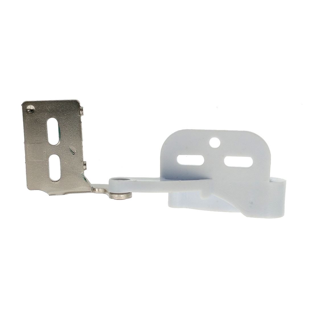 200 Amerock Marathon CM2606-14 Nickel And White 1/2" Overlay Knife Pivot Hinges