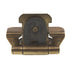 Double Demountable Cabinet Hinge 1/4" Overlay Polished Brass CM8701-3