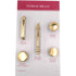 Hickory Hardware Manor House Polished Brass Round Flat Top Beaded Edge 1 1/4" Solid Brass Cabinet Knob P9165