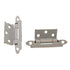 Pair of Amerock Prime Coat Face Mount Full Inset Hinges For Flush Doors E7945