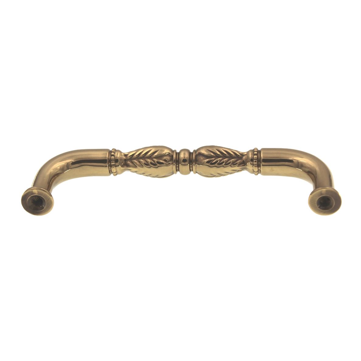 10 Pack Keeler Savannah F138 Sherwood Antique Brass 3 3/4" (96mm)cc Solid Brass Handle Pull