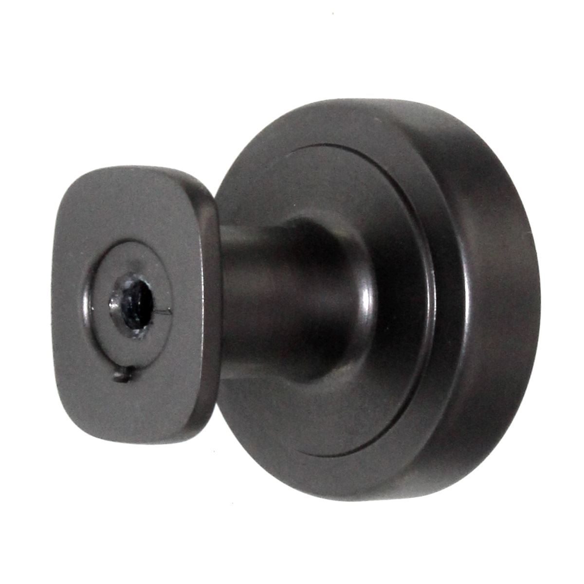 Pride Vail 1 1/4" Flat Top Round Cabinet Knob Dark Pewter K1218DP