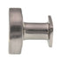 Pride Vail 1 1/4" Flat Top Round Cabinet Knob Satin Nickel K1218SN