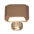 Pride Charleston 1 1/8" Angled Square Cabinet Knob Rose Gold K92230RG