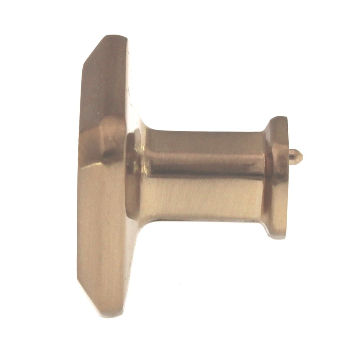 Pride Charleston 1 1/8" Angled Square Cabinet Knob Rose Gold K92230RG