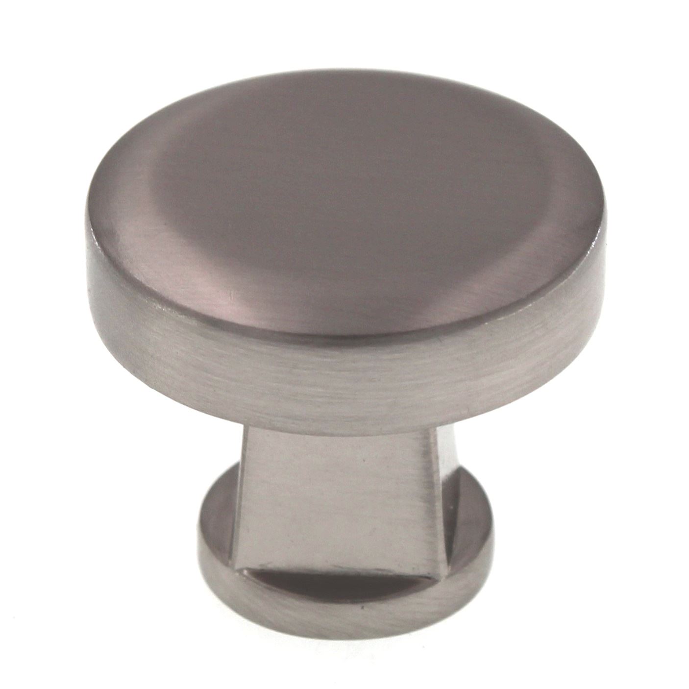 Pride Colorado 1 1/4" Flat Top Round Cabinet Knob Satin Nickel K92925SN