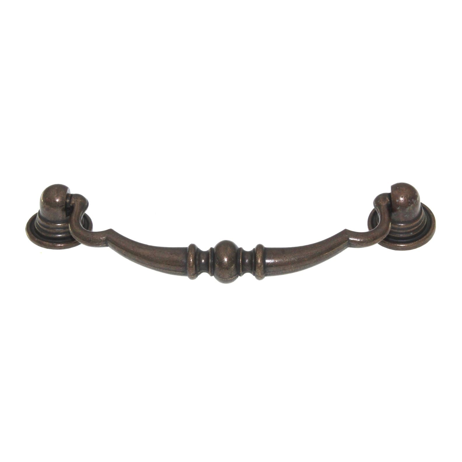 Top Knobs Britannia Oxford Drawer Bail Pull 3 3/4" (96mm) Ctr German Bronze M1