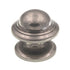 Top Knobs Britannia Empress 1 3/8" Button Round Cabinet Knob Pewter Antique M10