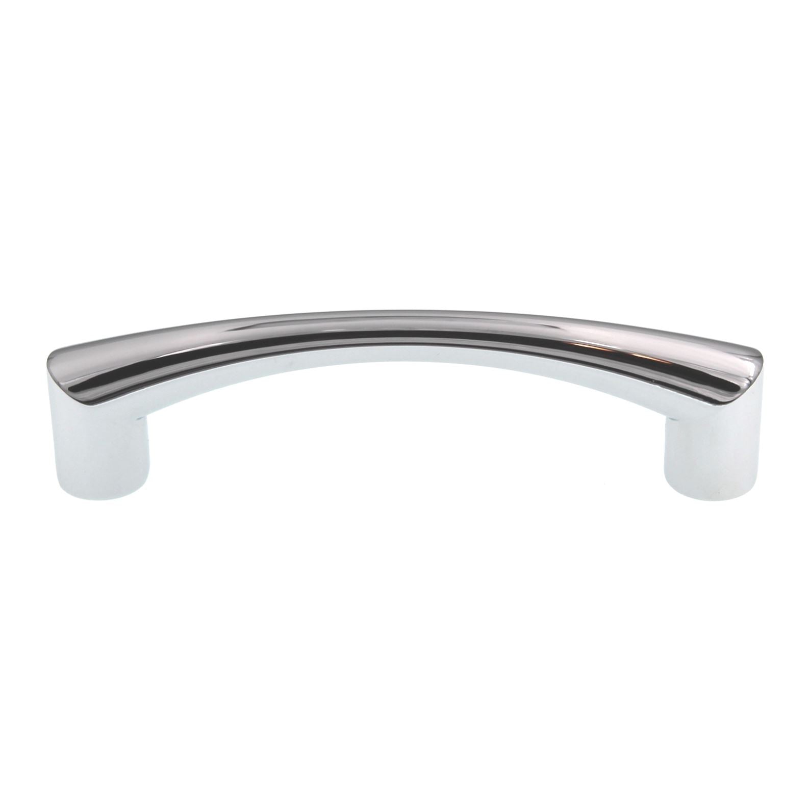 Top Knobs Nouveau Hidra Cabinet Pull 3 3/4" (96mm) Ctr Polished Chrome M1130