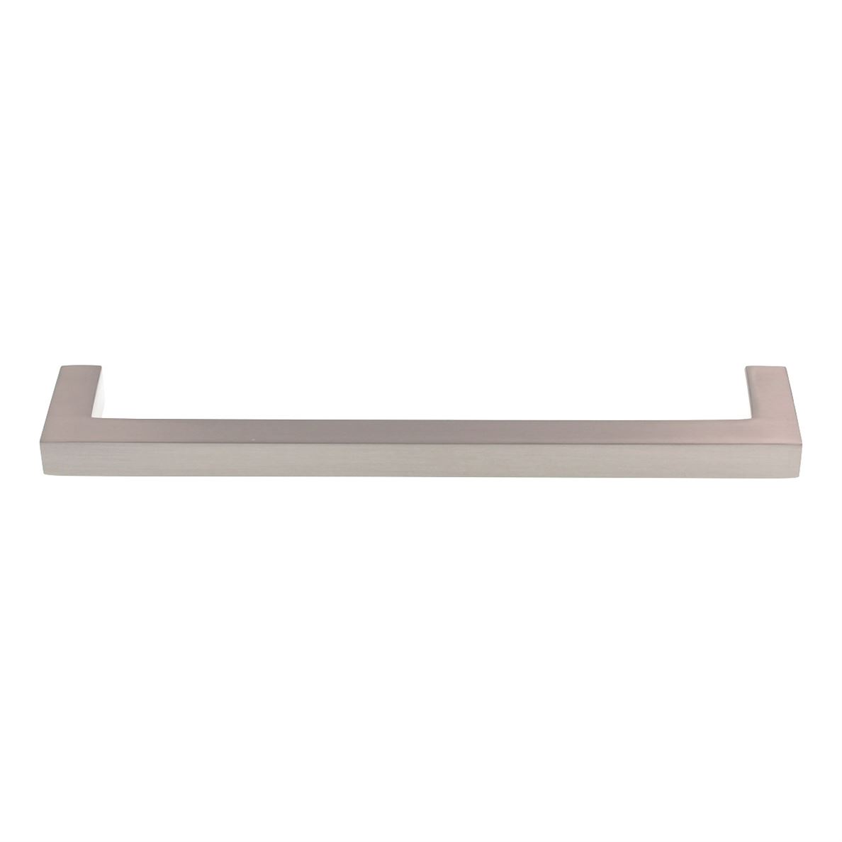 Top Knobs Nouveau Square Bar Pull 6 5/16" (160mm) Ctr Brushed Satin Nickel M1155