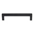 Top Knobs Nouveau Square Bar Pull 5 1/16" (128mm) Ctr Flat Black M1159