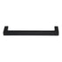 Top Knobs Nouveau Square Bar Pull 5 1/16" (128mm) Ctr Flat Black M1159