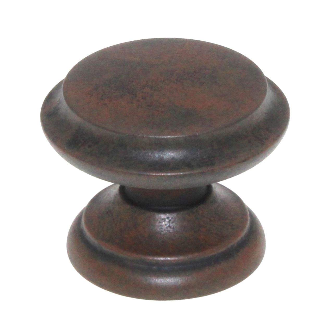 Top Knobs Dakota Flat Top 1 3/8" Round Cabinet Knob Patina Rouge M1231