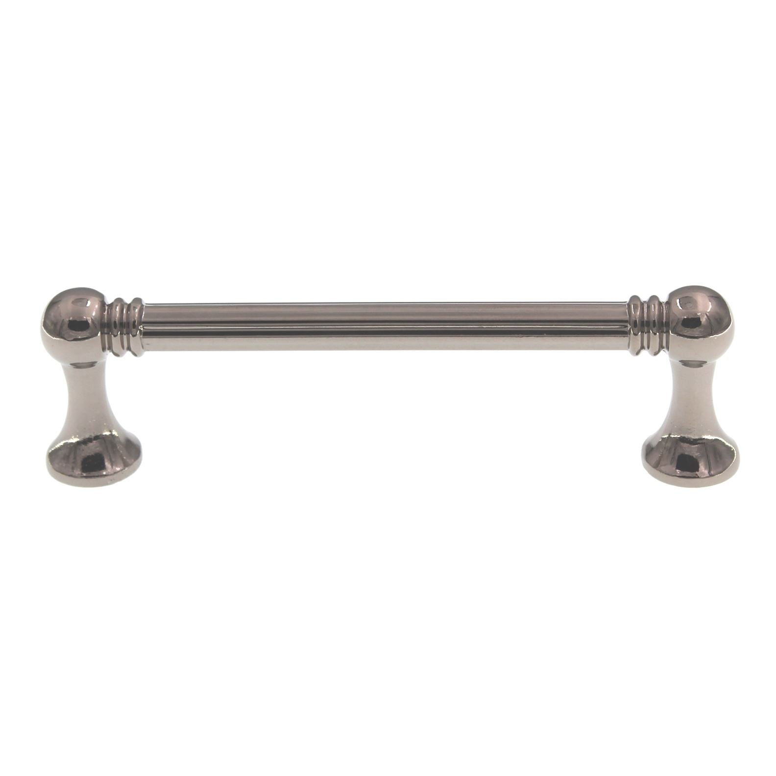 Top Knobs Edwardian Grace Bar Pull 3 3/4" (96mm) Ctr Polished Nickel M1260