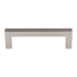 Top Knobs Asbury Cabinet Square Bar Pull 3 3/4" (96mm) Ctr Polished Nickel M1283