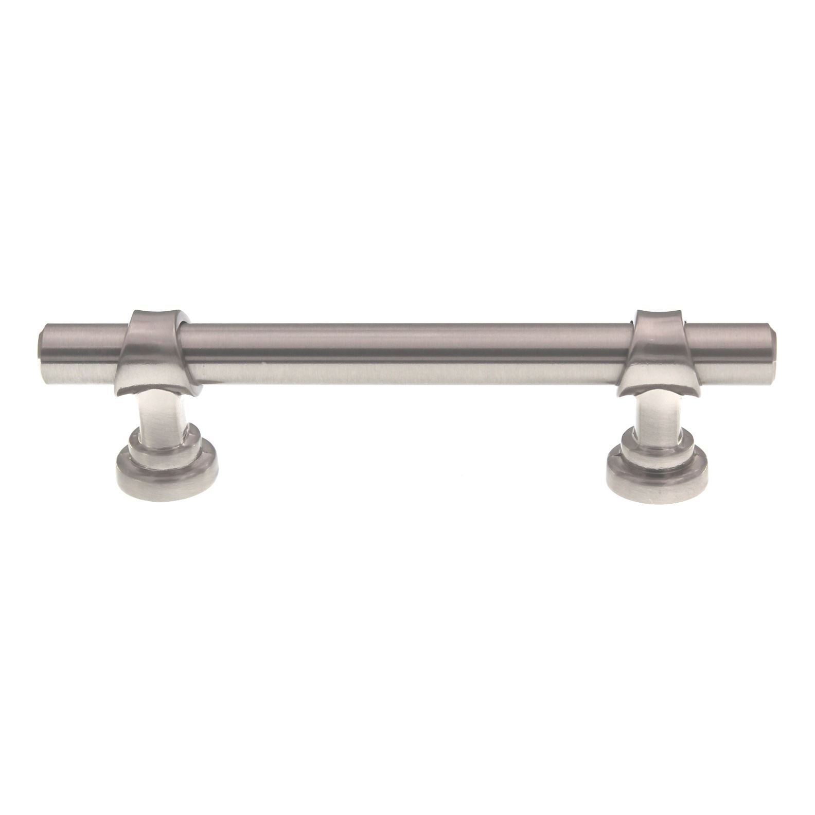 Top Knobs Asbury Bit Pull Bar Pull 3 3/4" (96mm) Ctr Brushed Satin Nickel M1288