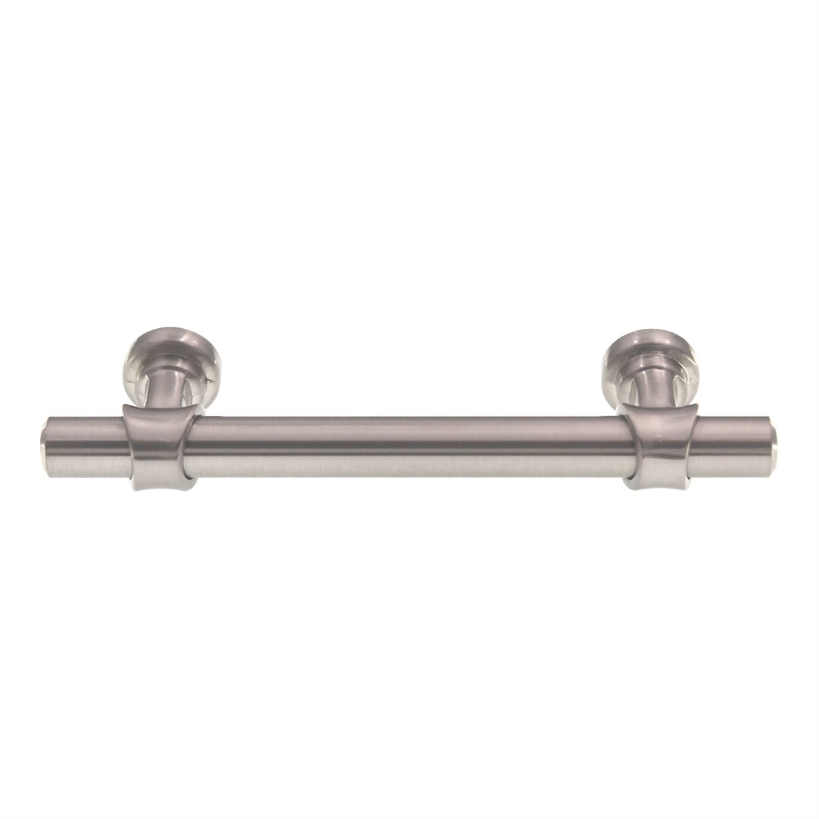 Top Knobs Asbury Bit Pull Bar Pull 3 3/4" (96mm) Ctr Brushed Satin Nickel M1288